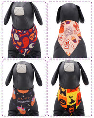 PET SHOW bandanas Halloween patrón de cuadros sin costura para looks divertidos.
