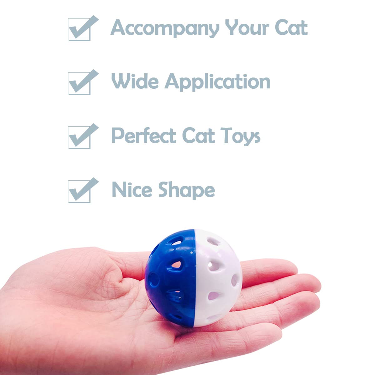 PET SHOW bolas gato con sonajero, colores brillantes que atraen la curiosidad.