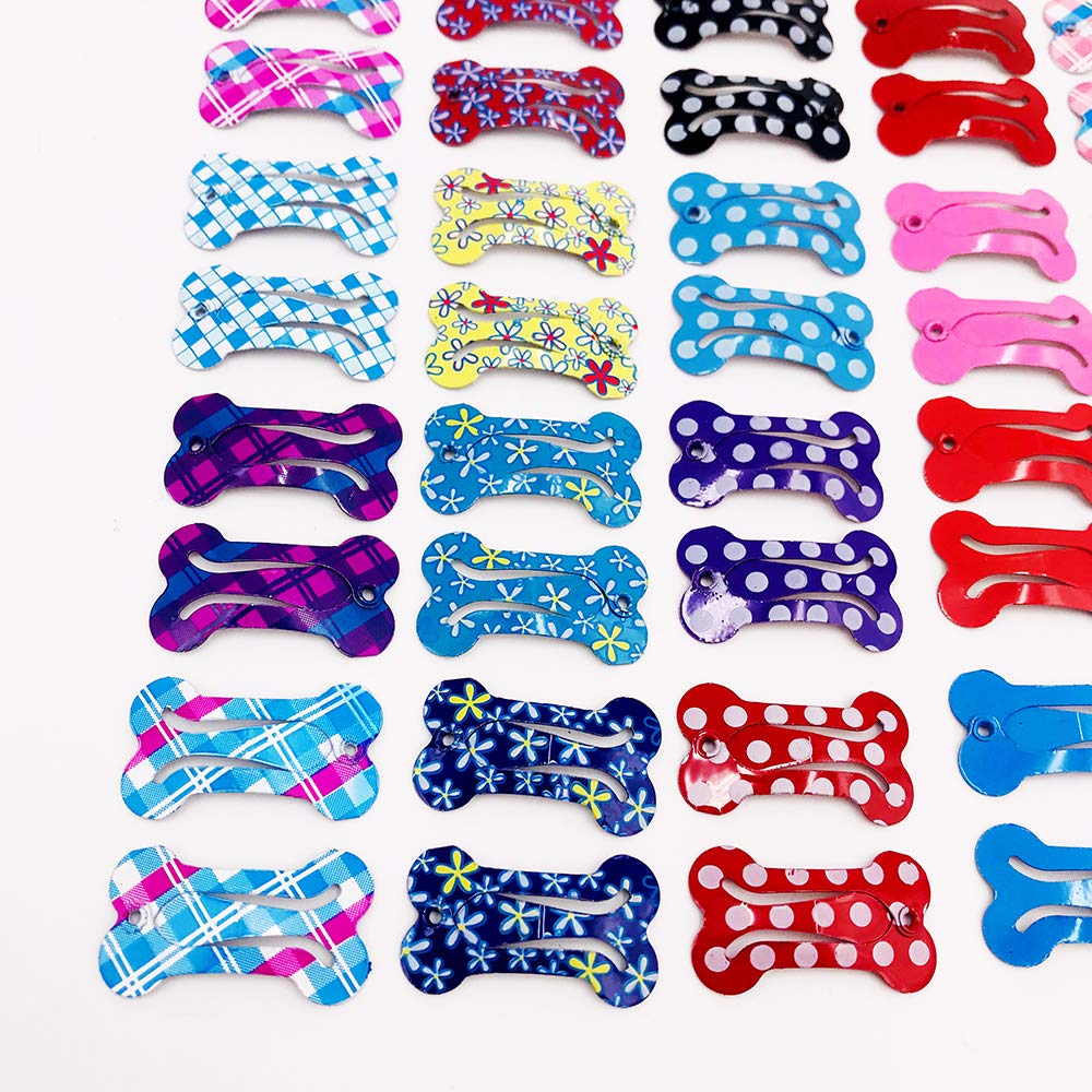 Clips PET SHOW de aleación brillante, colores variados para estilo.