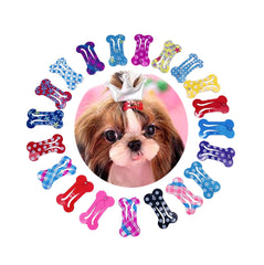 Clips PET SHOW de hueso de 1 pulgada en frontal, ideal para peinados rápidos.