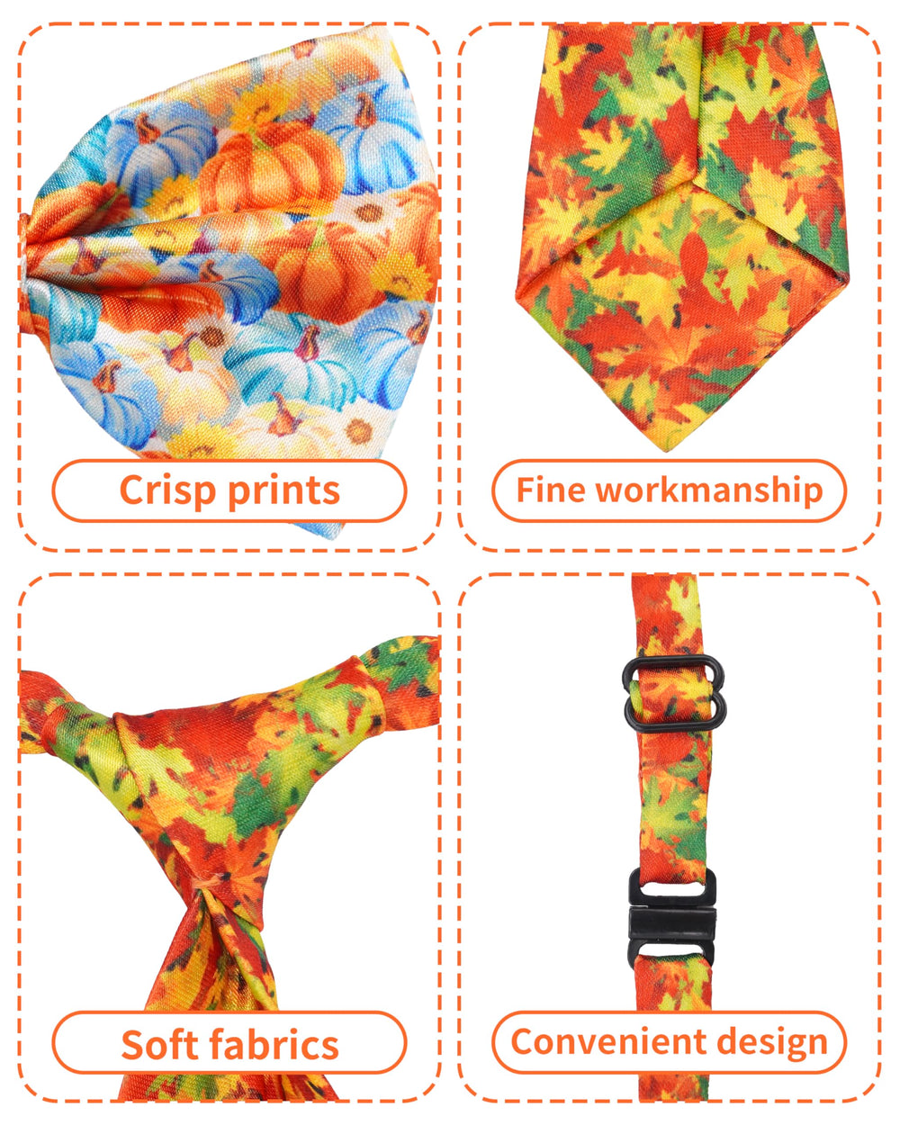 PET SHOW lazo con cono de pino en collar, perfecto para sesiones.