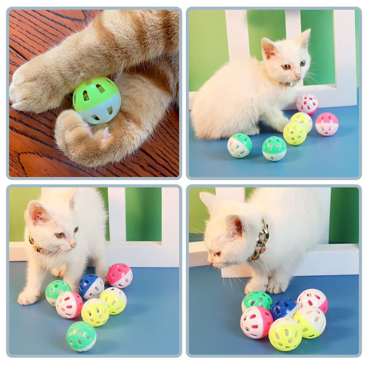 PET SHOW regalo ideal para amantes de gatos, bola con sonajero.