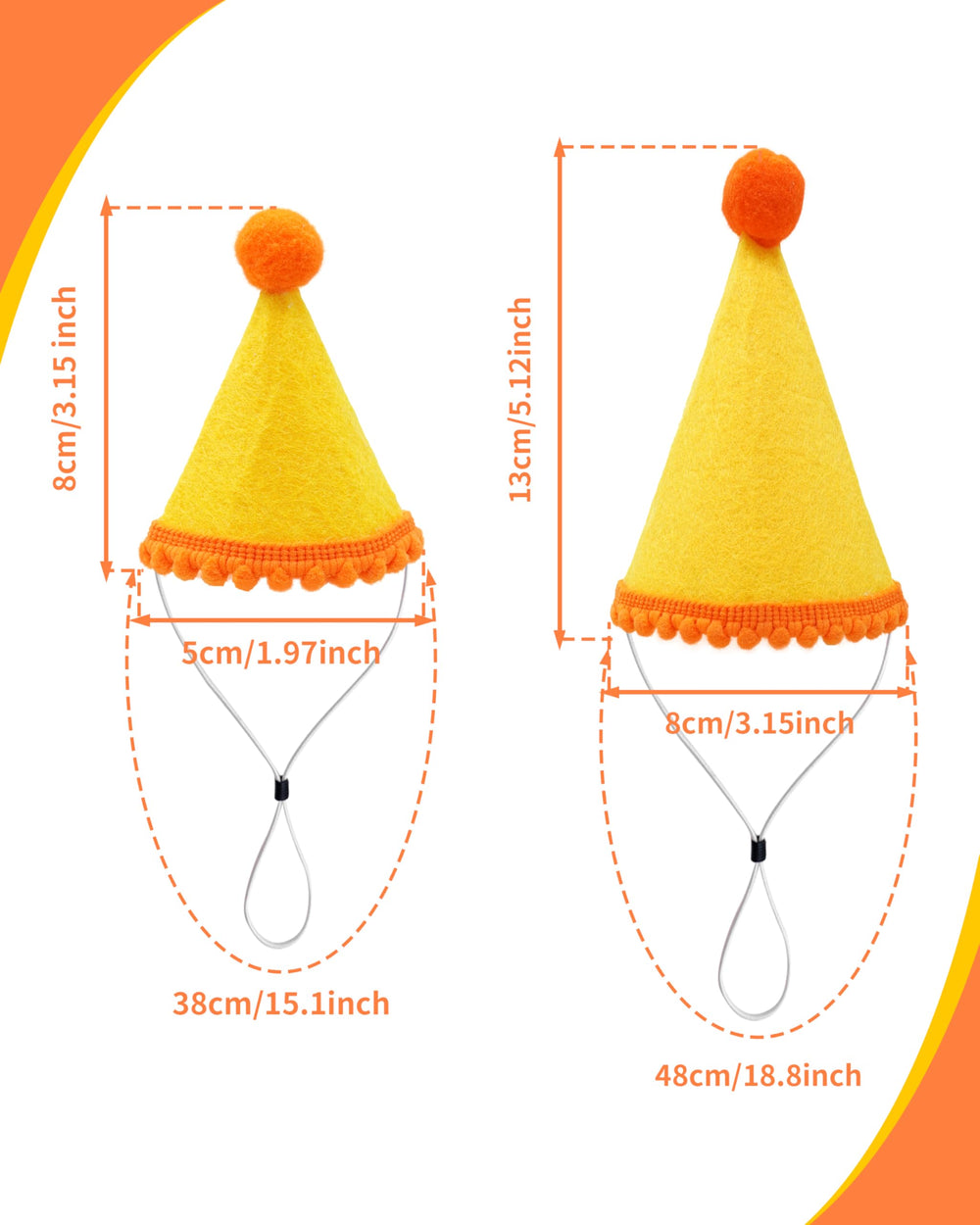 PET SHOW sombrero de fieltro rosado para peluche, ideal para fotos