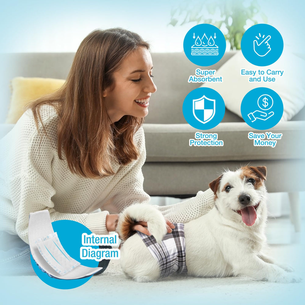 Pet Soft liners paquete de 100 unidades para mayor valor.