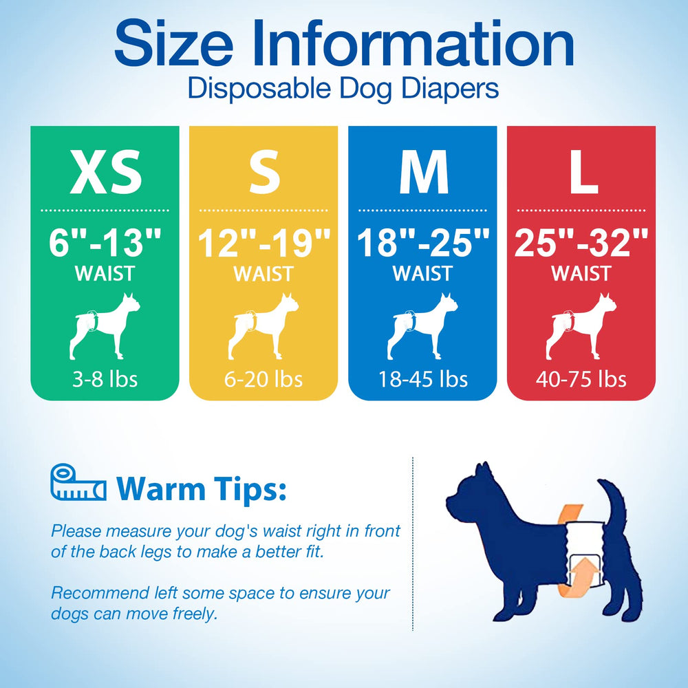 Pet Soft lote de 12 pañales con estampados variados para cachorros.
