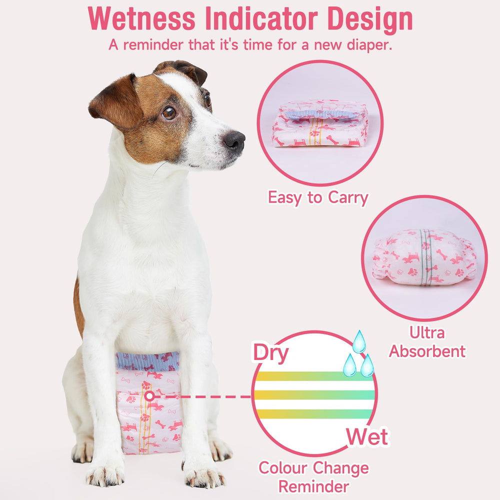 Pañales Pet Soft ultrabsorbentes ofrecen protección sin fugas para perros