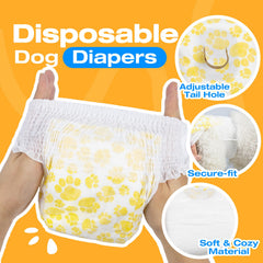 Pañales Pet Soft para perras: absorción rápida para mayor frescura.