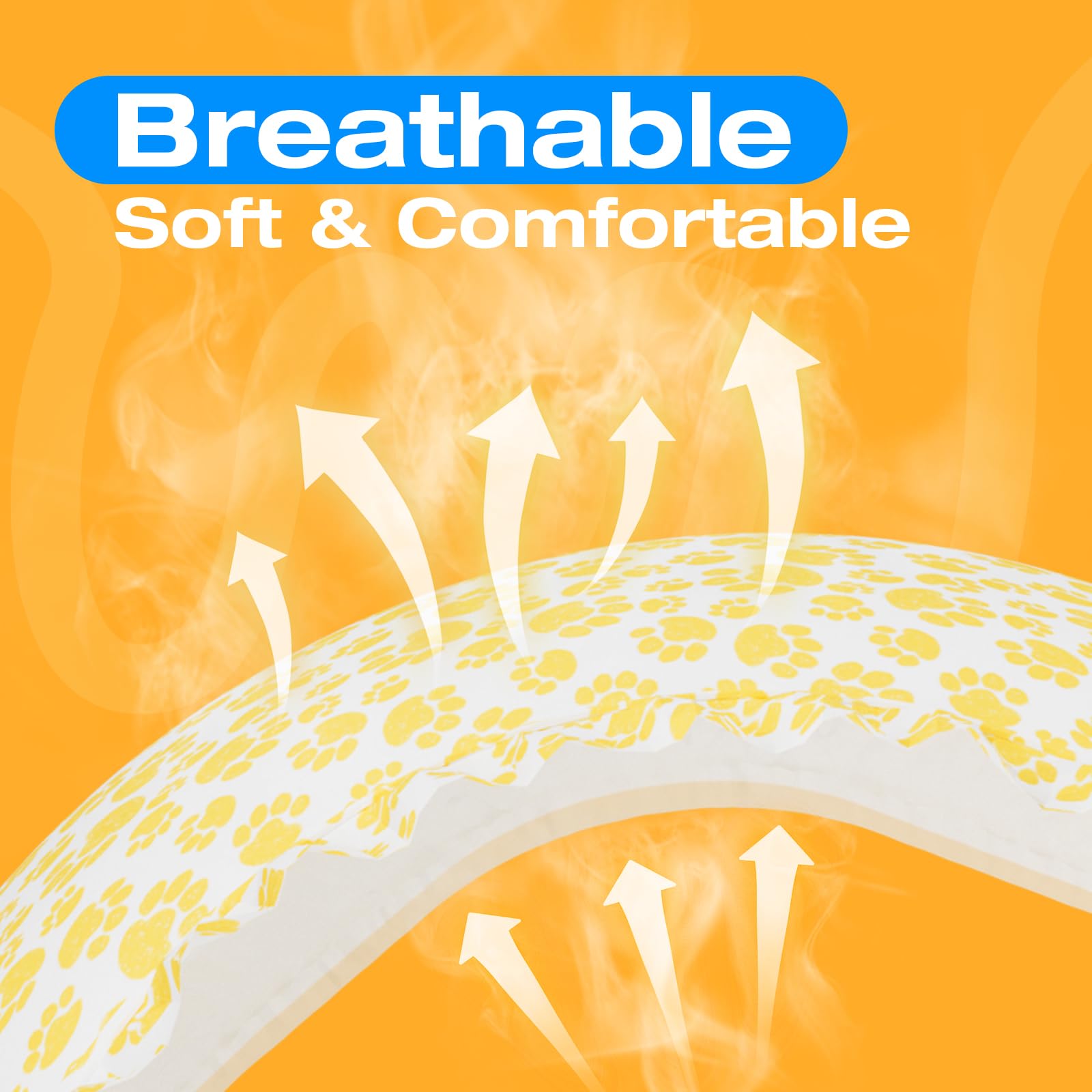 Pañales Pet Soft con apertura para cola, ajuste cómodo