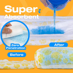 Pañales Pet Soft con bordes impermeables para evitar fugas