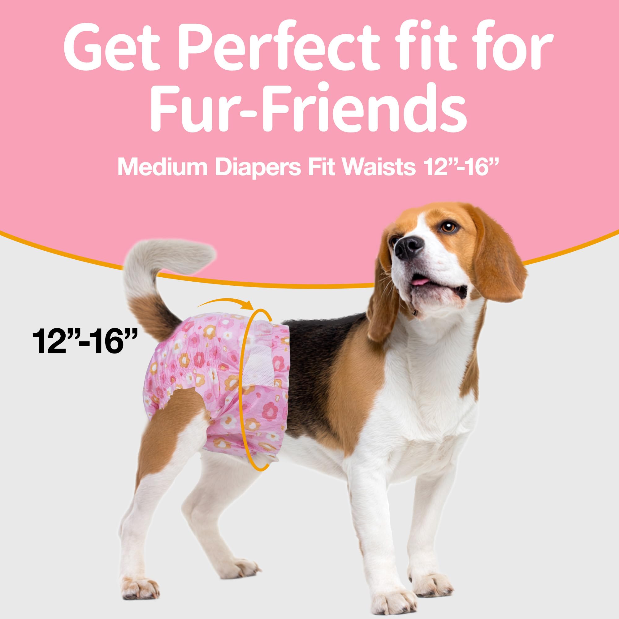 Pet Soft protección 360° contra fugas con núcleo absorbente.