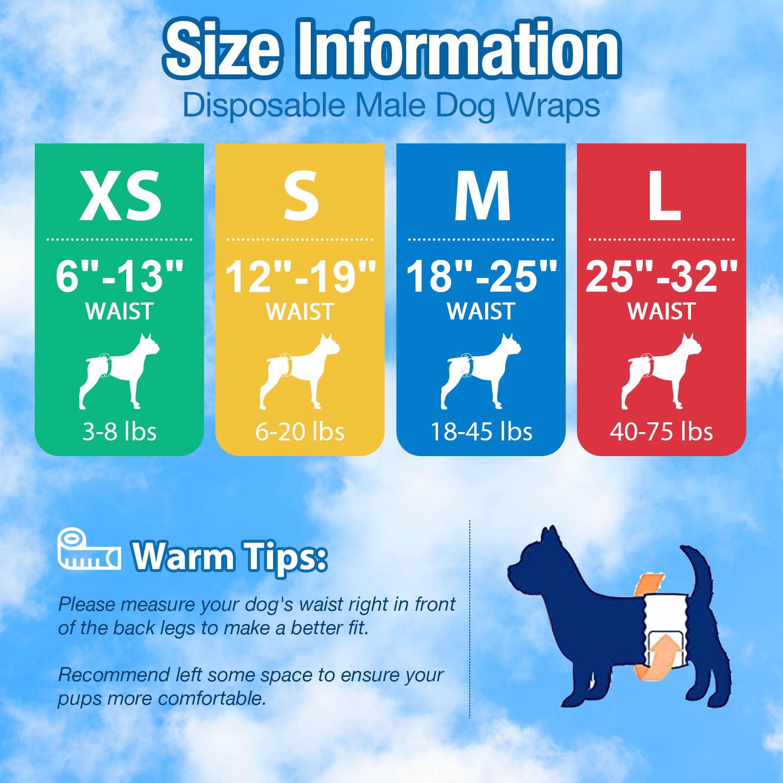 Panales Pet Soft para perro macho xsmall, útiles en uso diario y viajes.