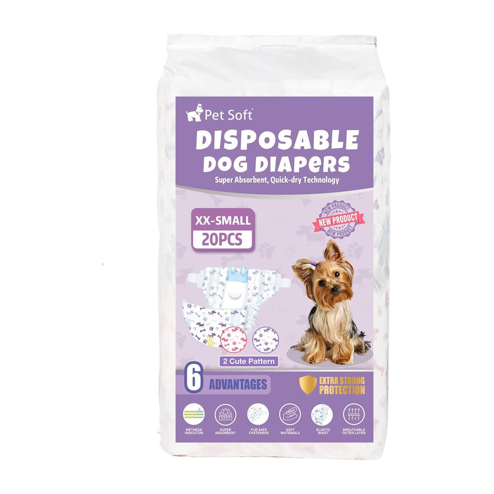 Pañales Pet Soft protección para el hogar, evitan manchas