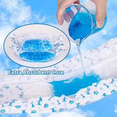 Pañales Pet Soft con cierre rápido para colocar y quitar fácilmente.