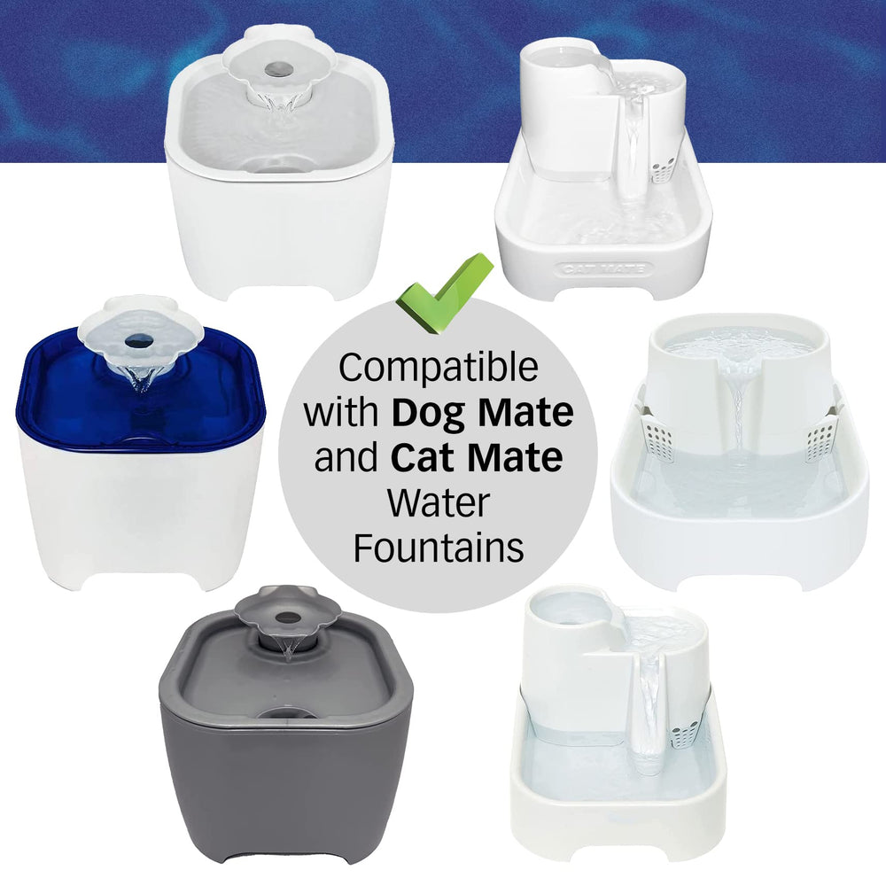 Pet Standard carbono activo elimina cloro y olores del agua filtrada.