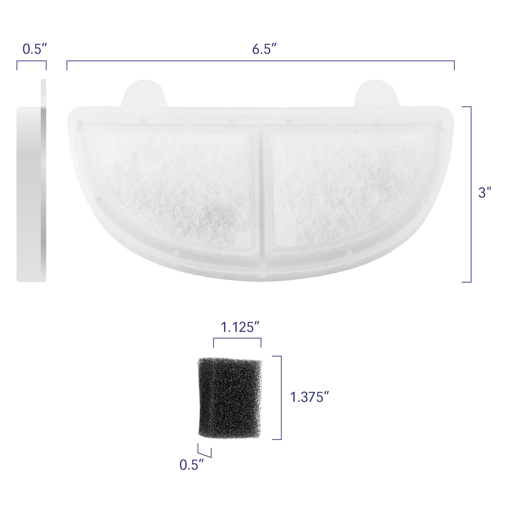 PET STANDARD filtración triple con carbono activado para agua más limpia
