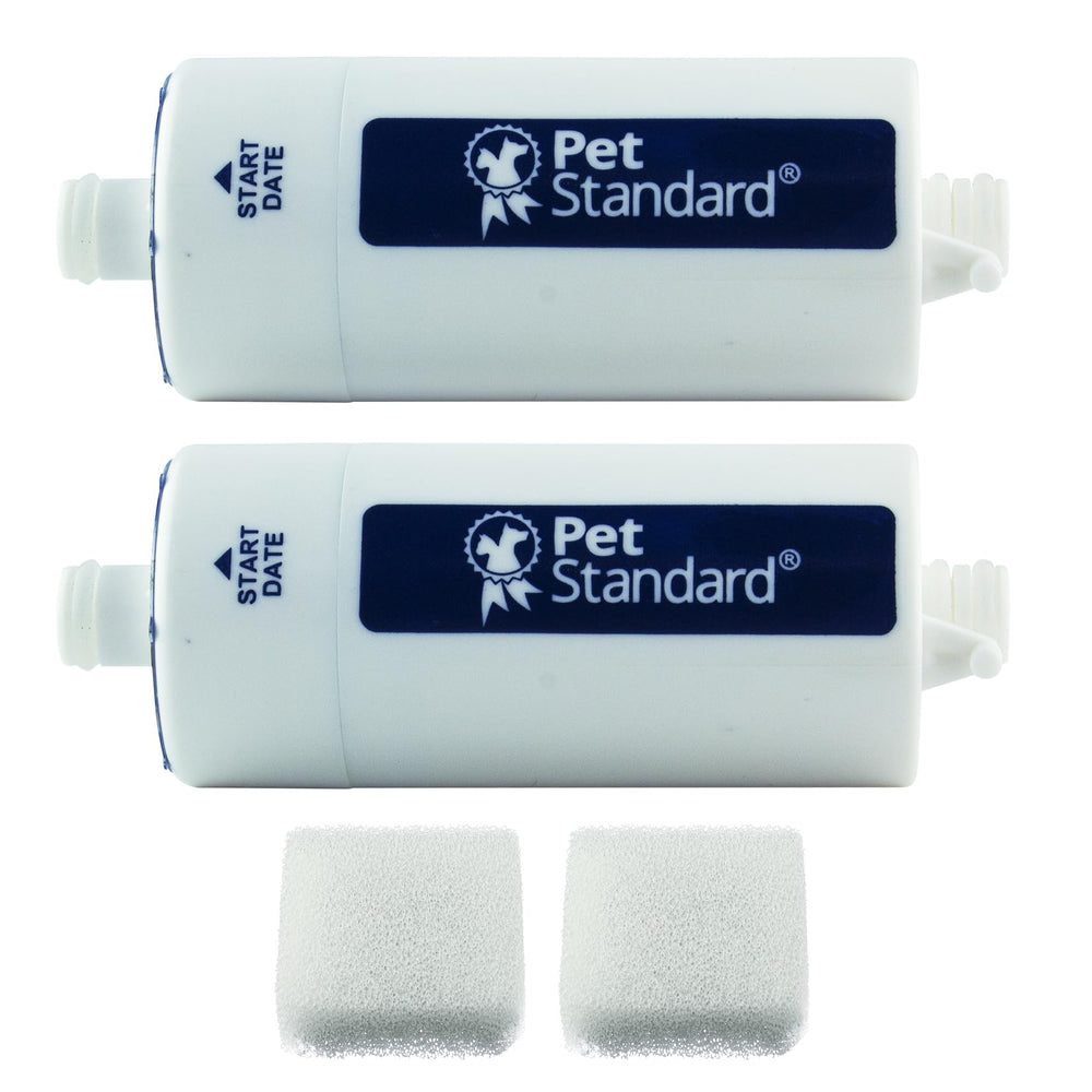 PET STANDARD filtro-agua-repuesto-catcare para fuente de gatos, mejora sabor y olor.
