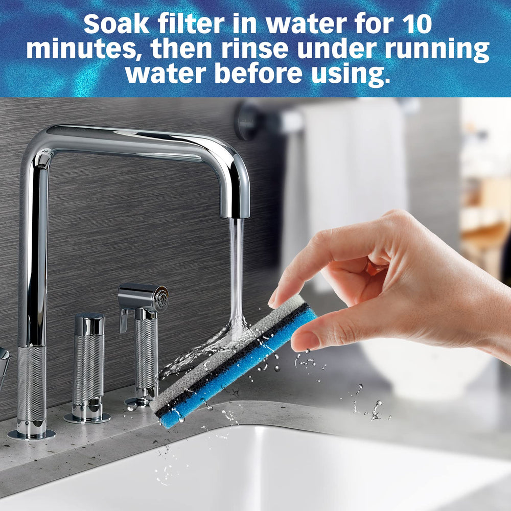 PET STANDARD filtro rectangular WF020 uso diario, mejora el sabor del agua.