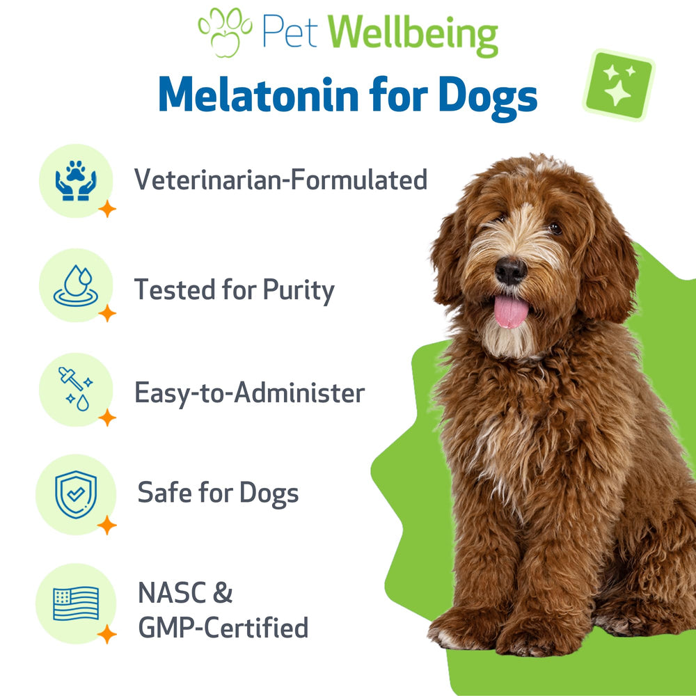 Pet Wellbeing Melatonina para perros – aroma natural para descanso