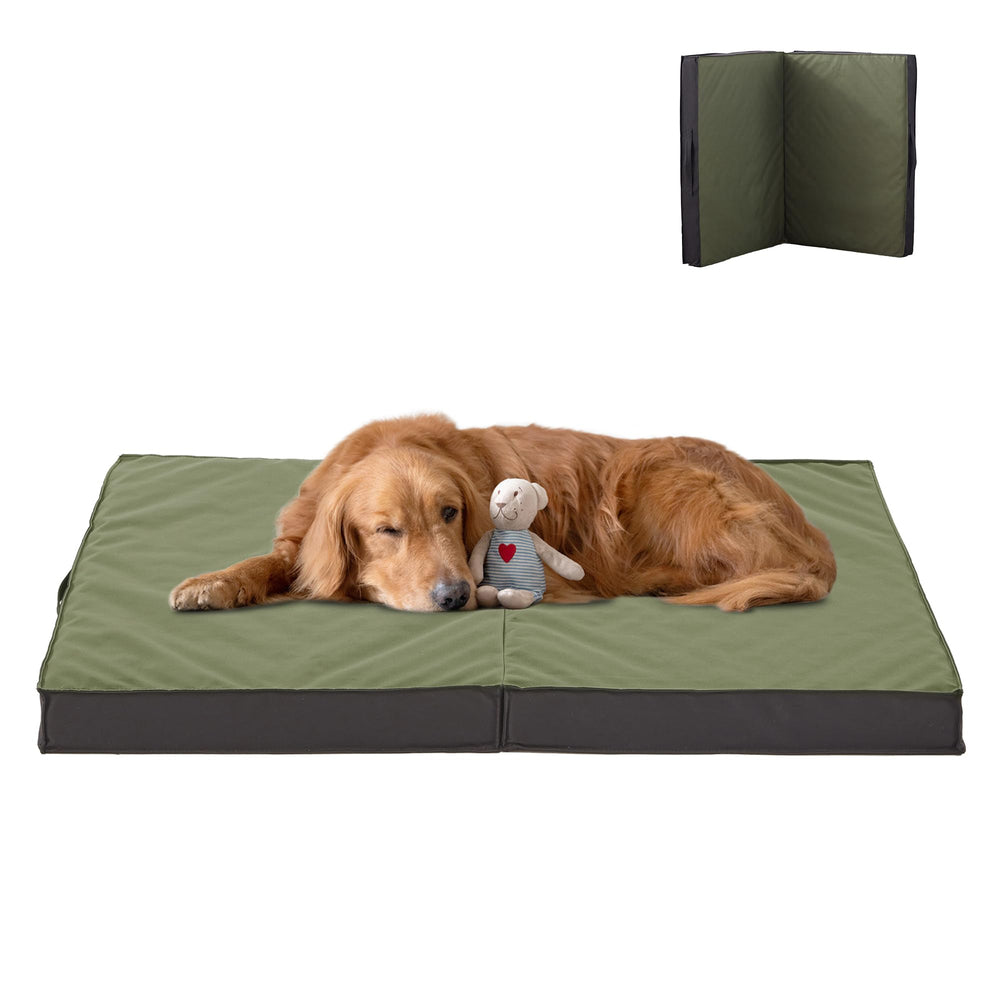 PETABBY cama para perros exterior impermeable, ideal para paseos y patios.