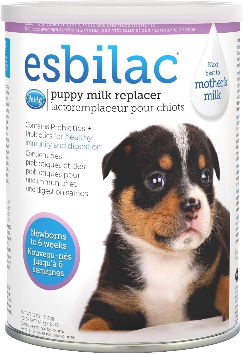 Formula facil de digerir de Esbilac para cachorros pequenos