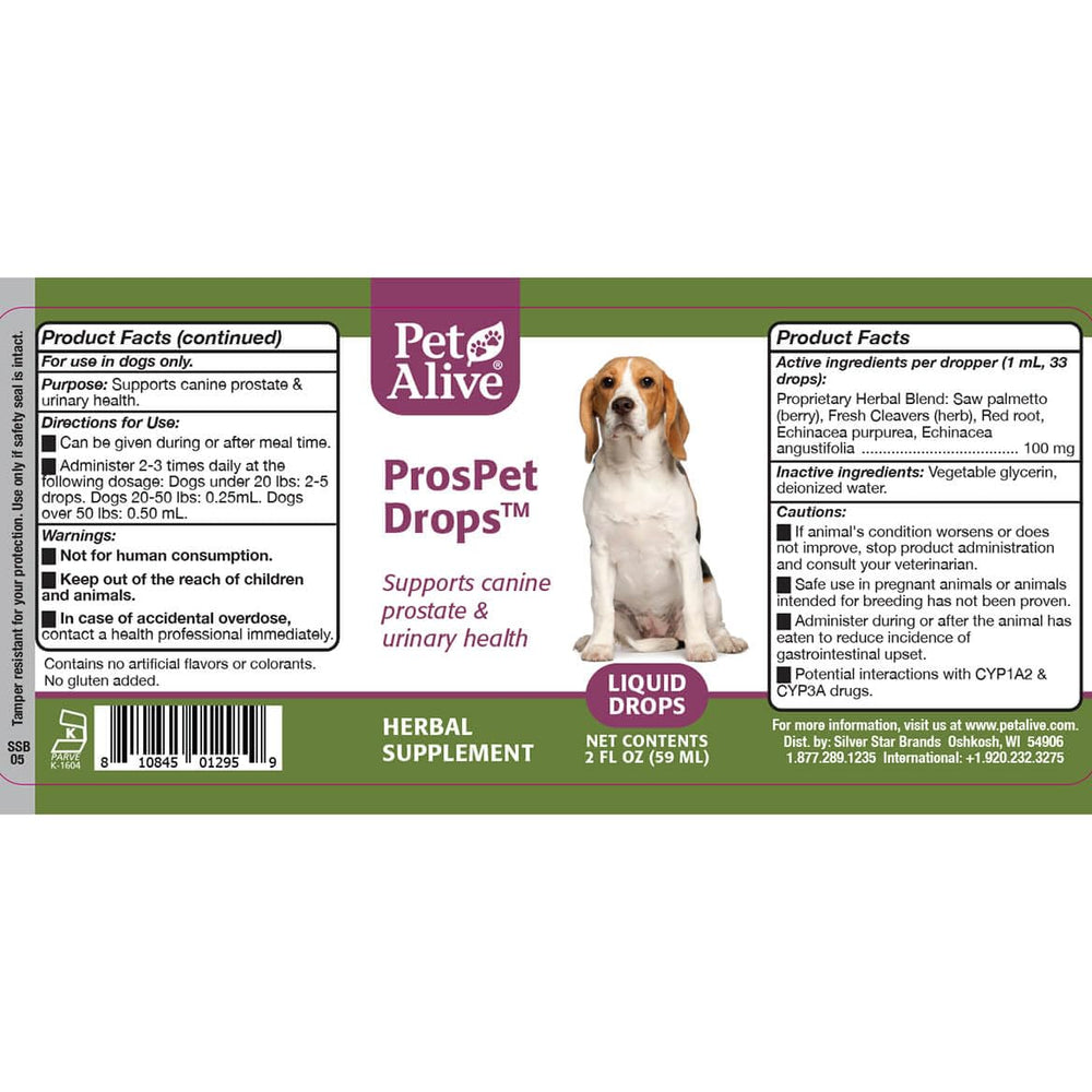 PetAlive ProsPet Drops, parte de la familia de marcas para cuidado diario de perros