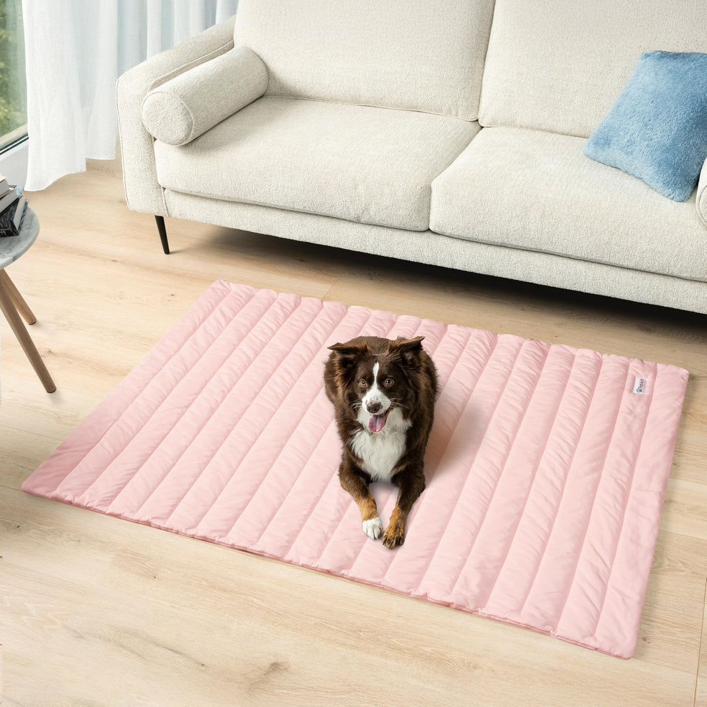 PetAmi Cubierta para cama de mascotas rosa, ideal para entrenamiento y descanso