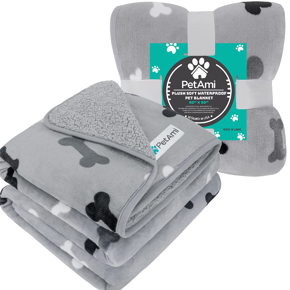 Manta PetAmi gris hueso, diseño elegante y funcional