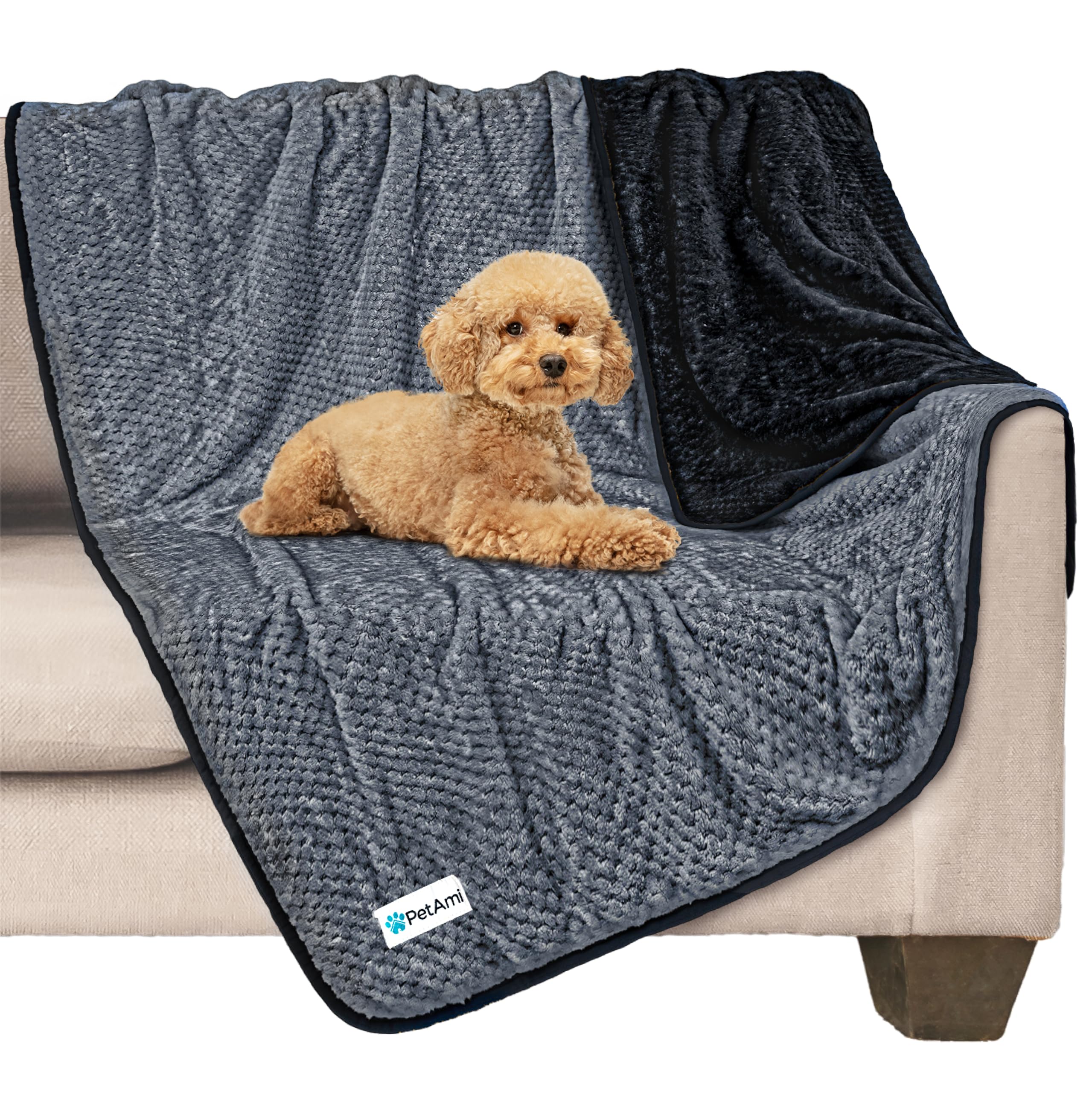 PetAmi manta impermeable para perros protege muebles y evita filtraciones de líquidos.