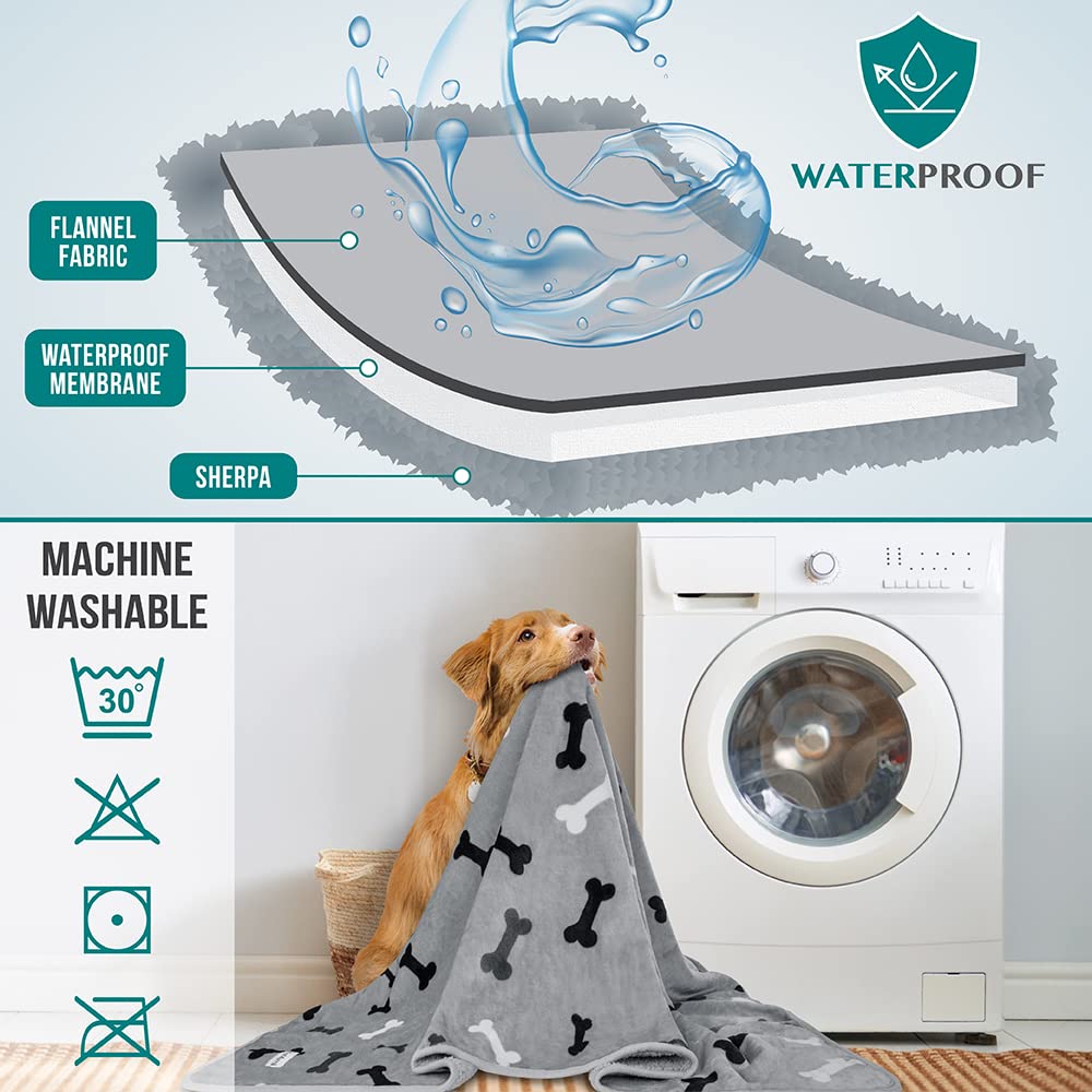 Manta lavable PetAmi en lavadora de forma rápida y sencilla
