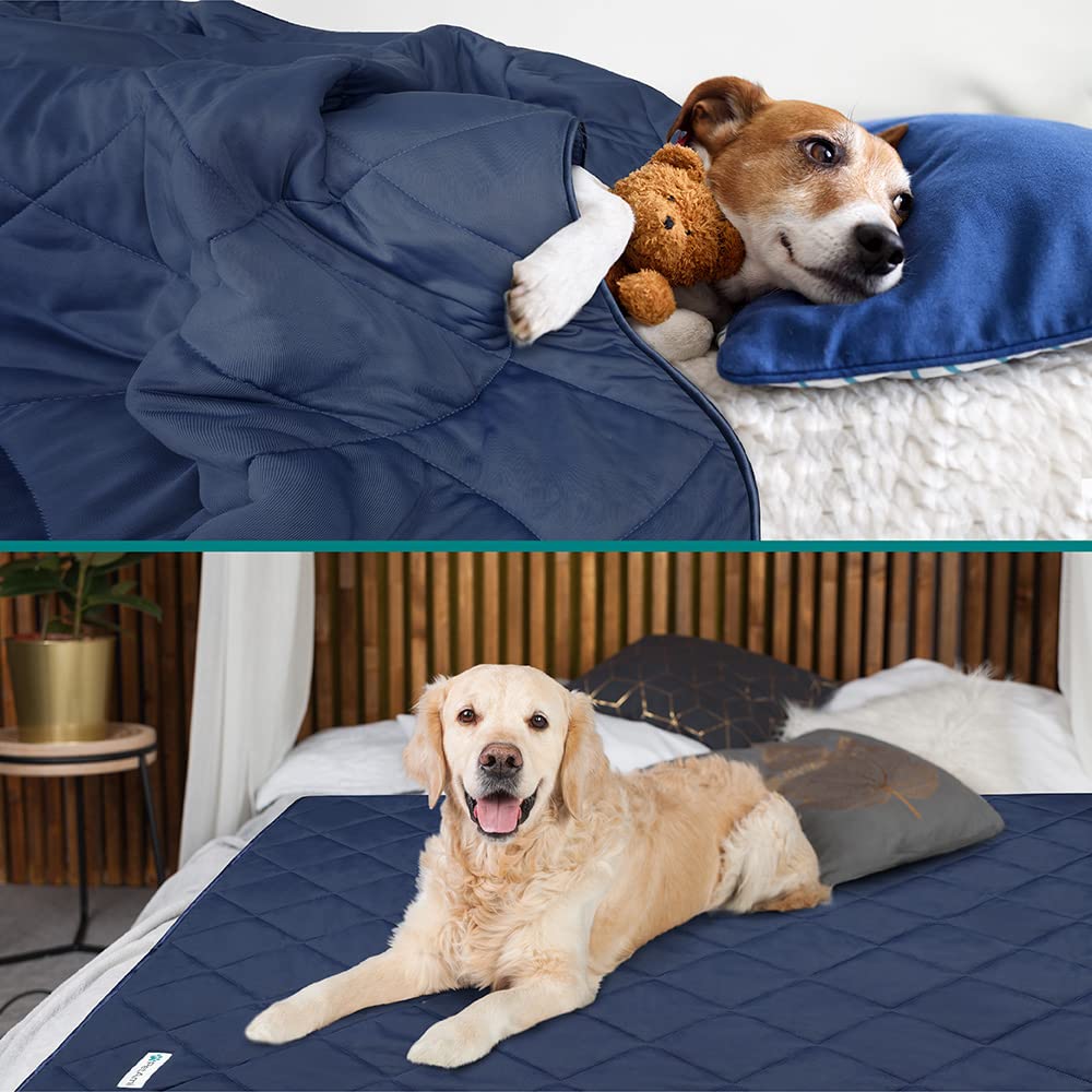 PetAmi manta reversible para perros y gatos, opción versátil para todas las estaciones.
