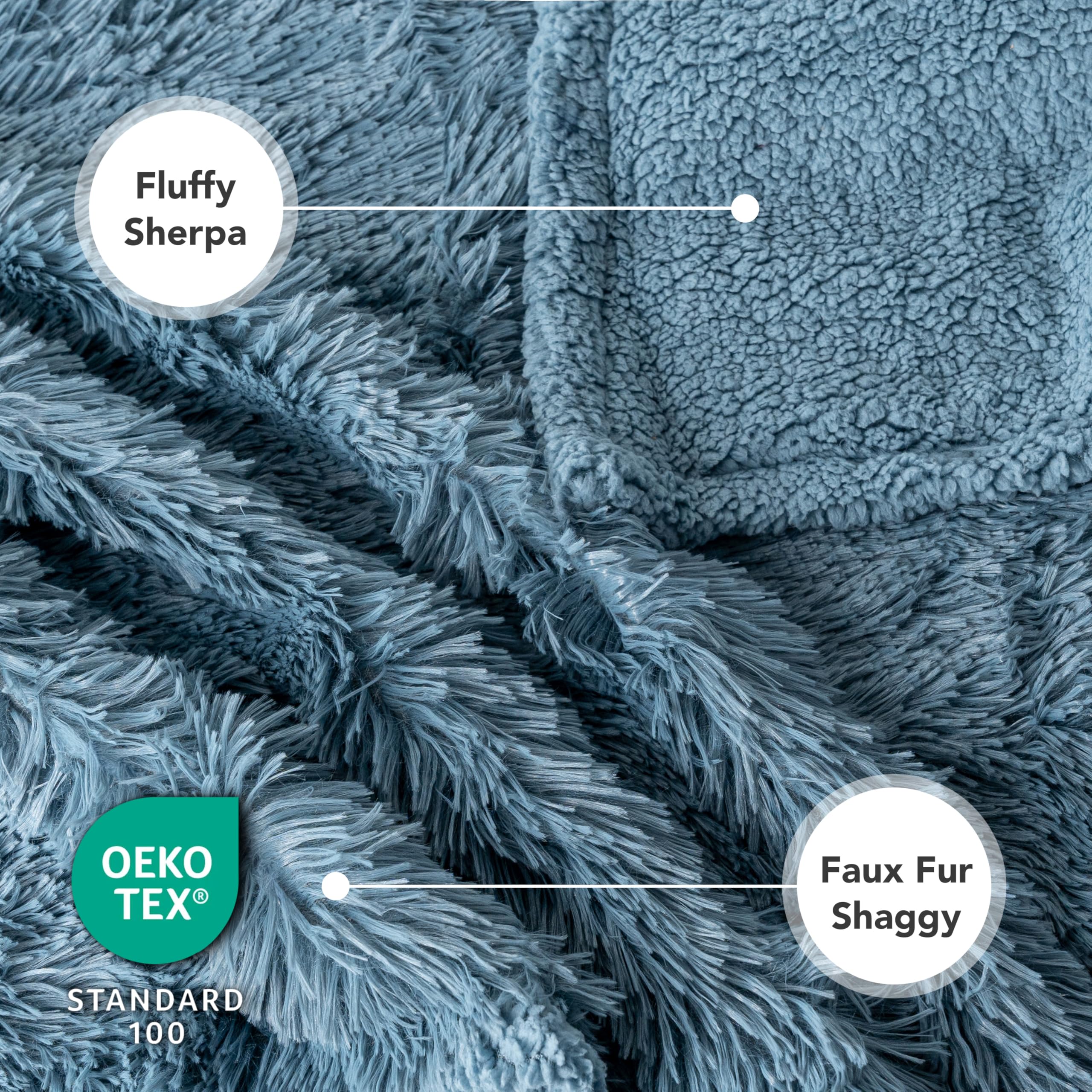 PetAmi Manta tamaño grande 60x80 cm, opción ideal para perros grandes.