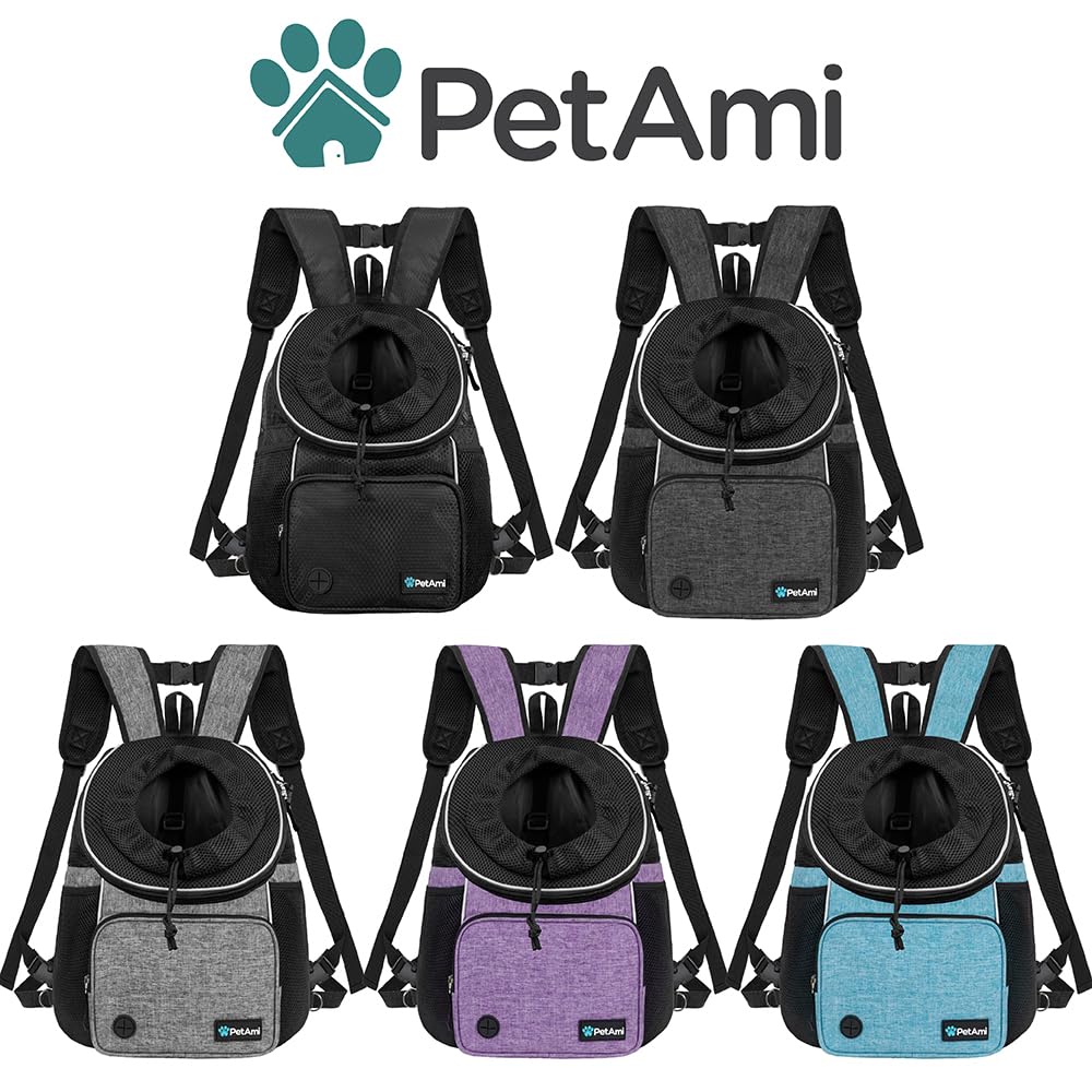 PetAmi Mochila frontal expandible, ofrece más espacio al compañero