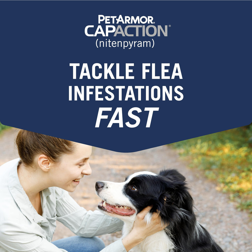 PetArmor CapAction segura para perros de 25 libras o más.