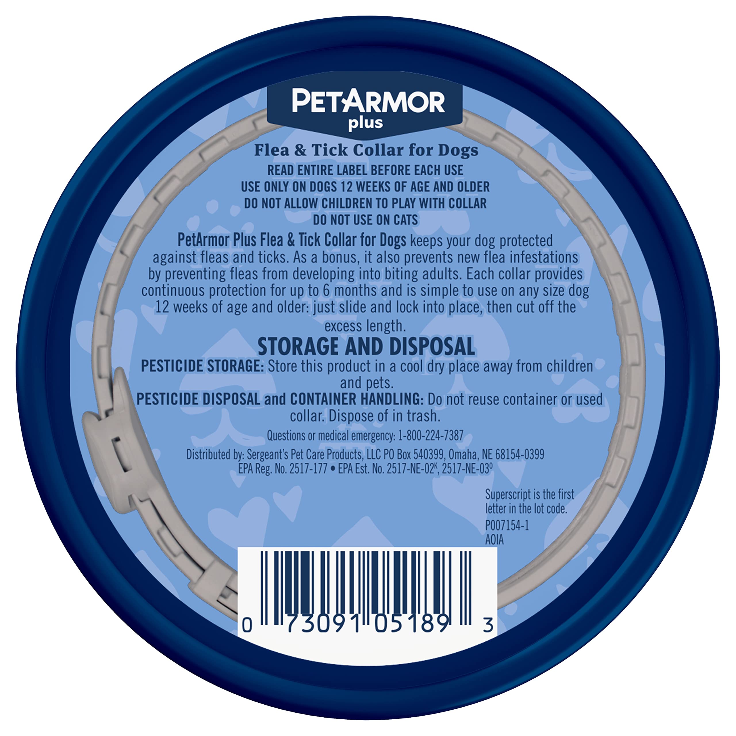 PetArmor Plus protege contra pulgas y garrapatas en todo el cuerpo canino.