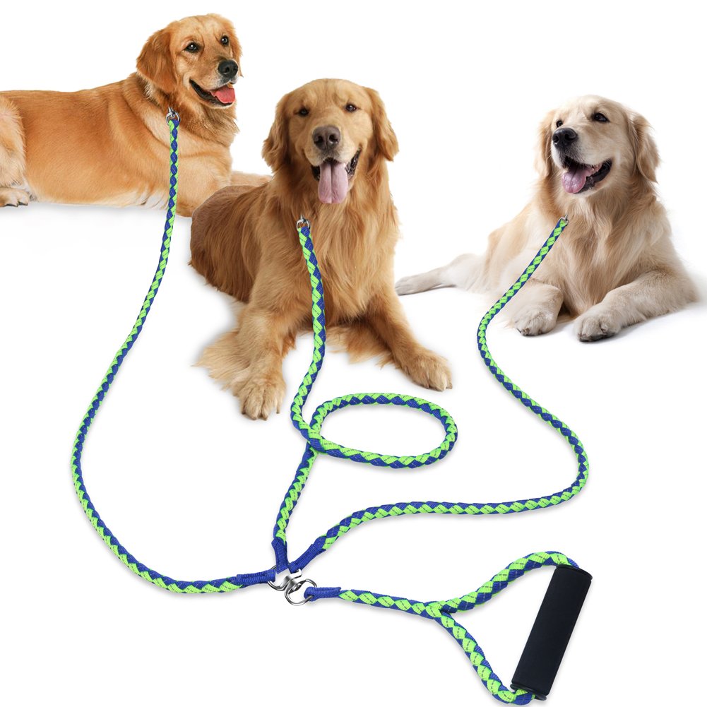 PETBABA correa triple para tres perros, facilita caminar juntos con control