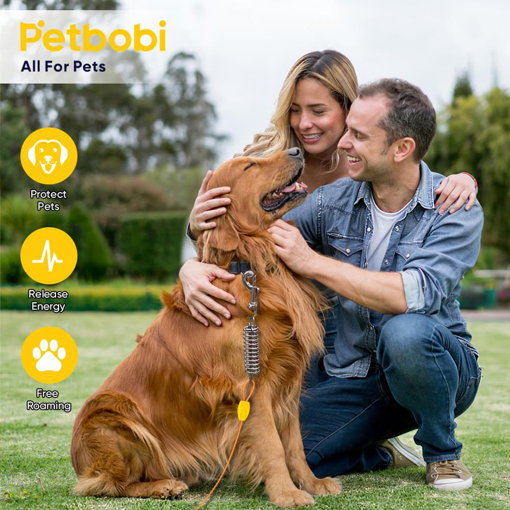 Petbobi caja con conjunto, contiene cable, estaca y accesorios para el set.