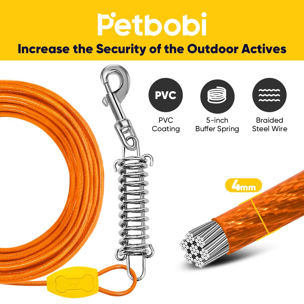 Petbobi estaca para suelo de 16 pulgadas, sujeción estable incluso en terreno duro.