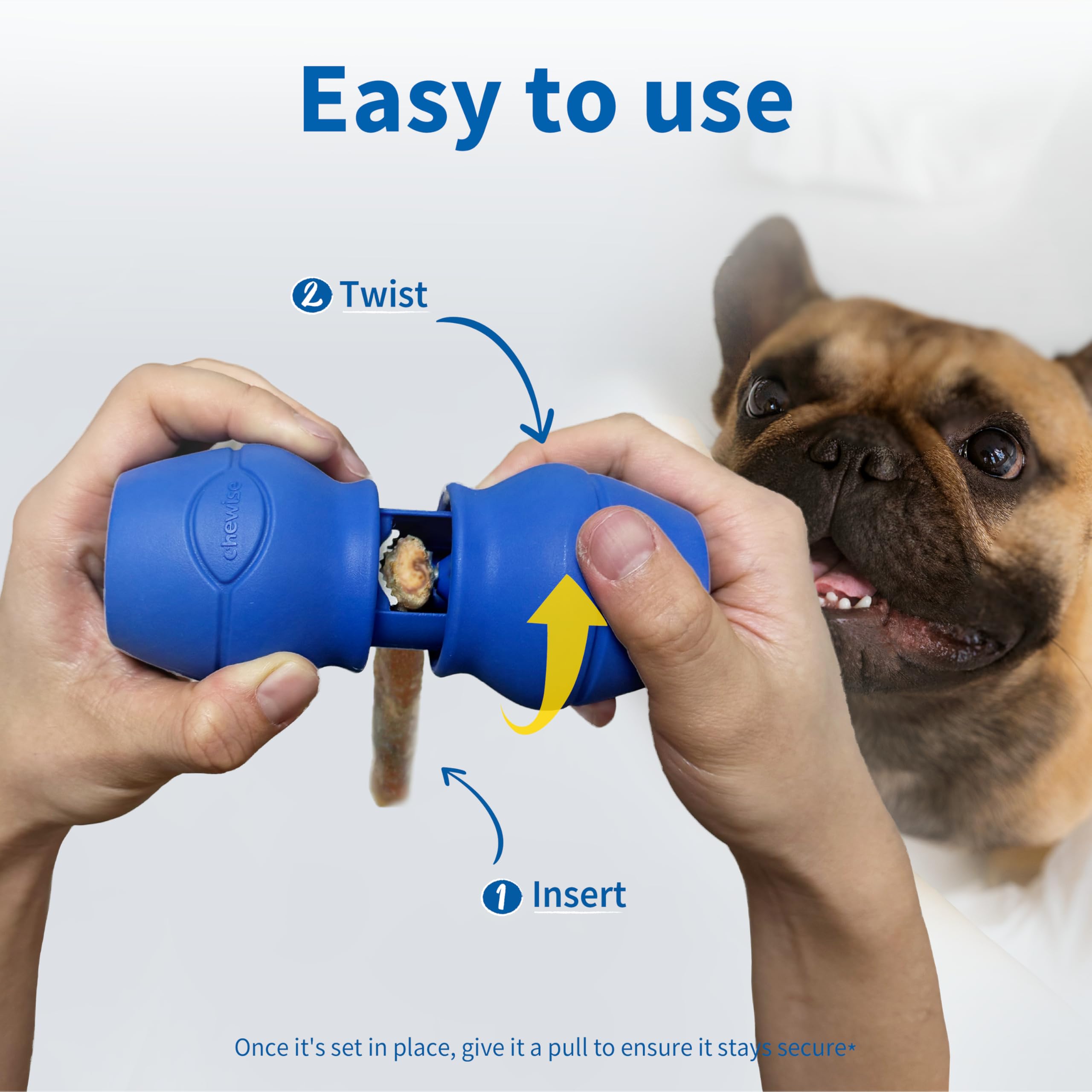 PetClan Chewise diseño de seguridad respaldado por entrenadores para masticación confiable