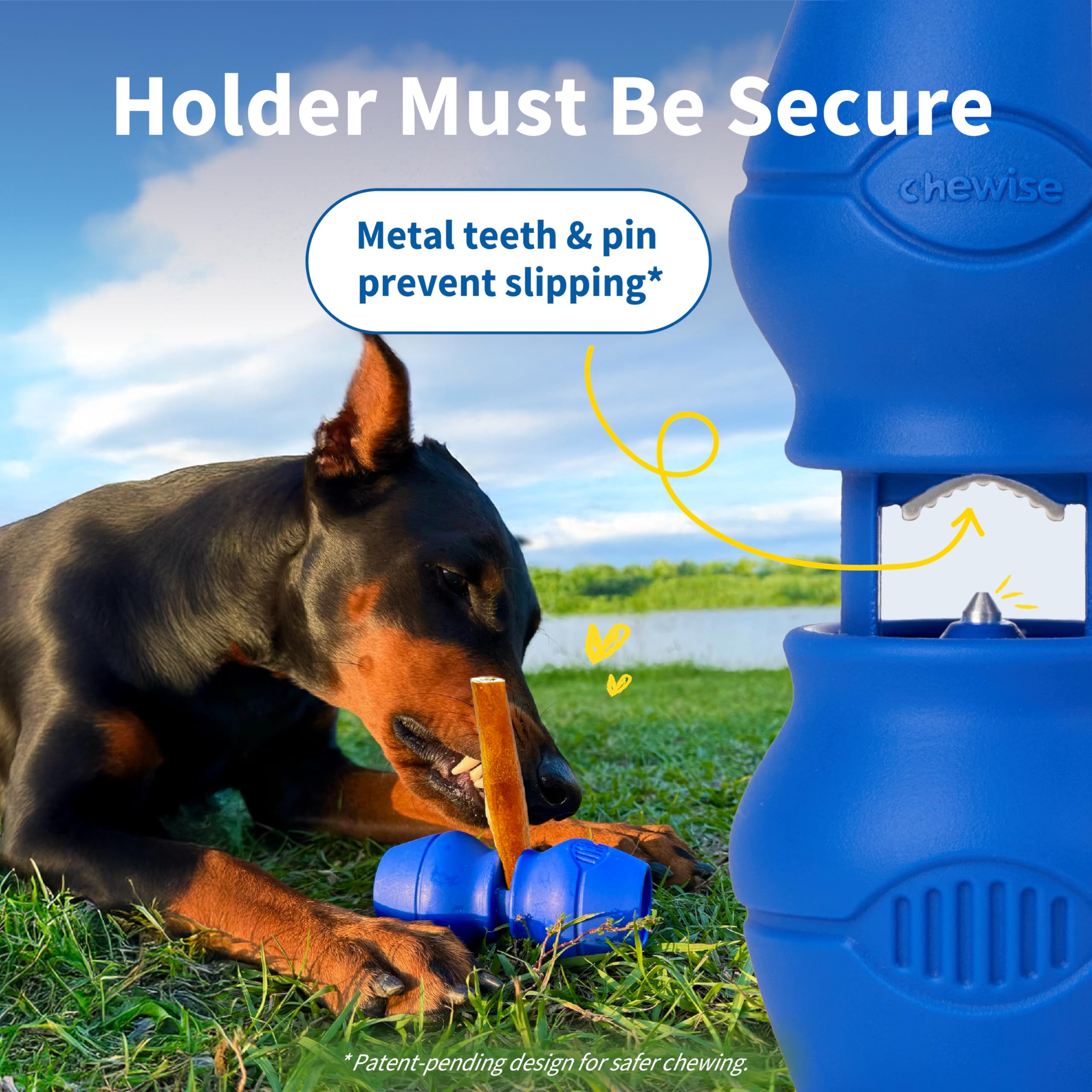 PetClan Chewise materiales duraderos nylon sin BPA para perros de todos los tamaños