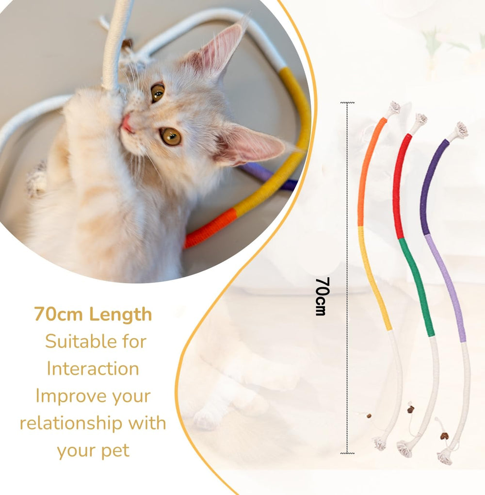 Petelligent Juguete dental suave para gato, ayuda a la higiene bucal.