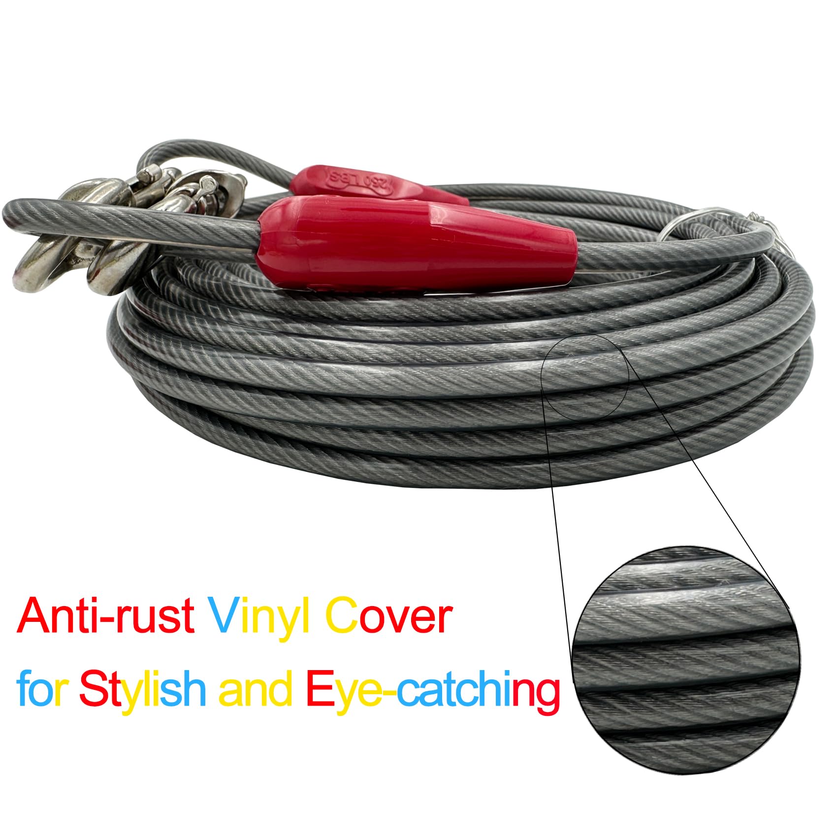 Petest cable exterior resistente con protección anti-oxid.
