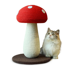 PETFROH poste sisal hongo 19-7, ideal para afilar uñas y juego diario.