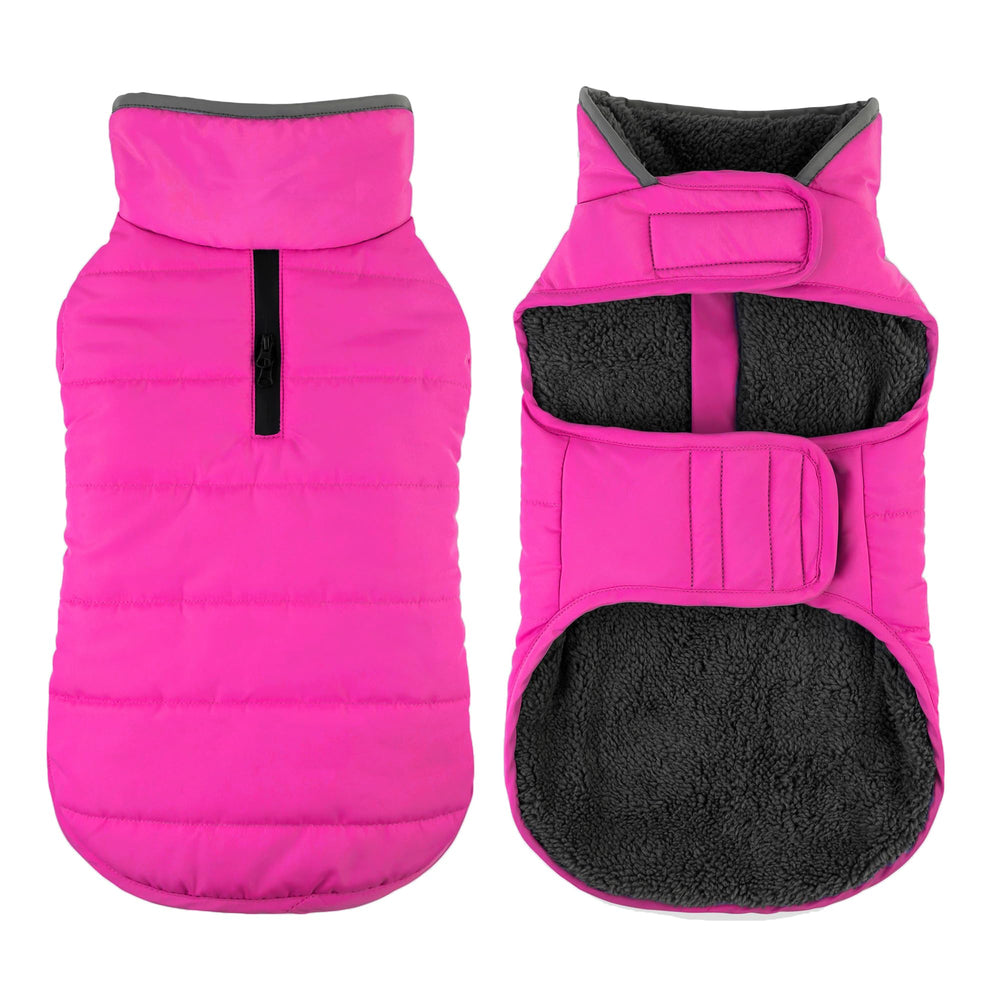 Petglad chaqueta de invierno para perros, capa impermeable para días de nieve.