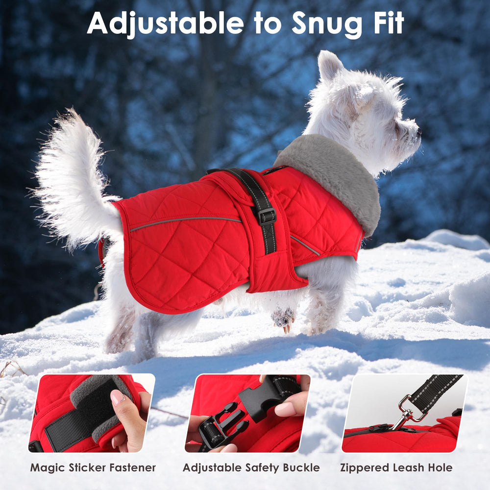 Petglad Cuello alto abrigador protege cuello y orejas en días ventosos.