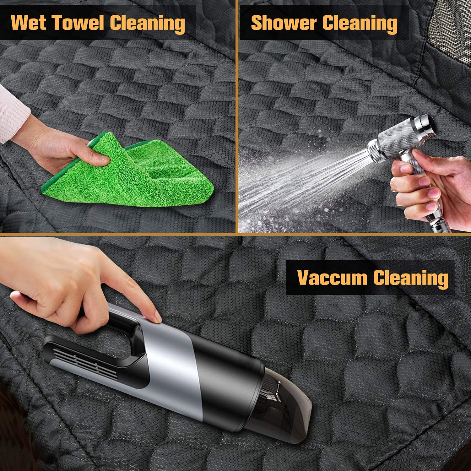 PETICON funda interior de coche, protección contra pelos y derrames