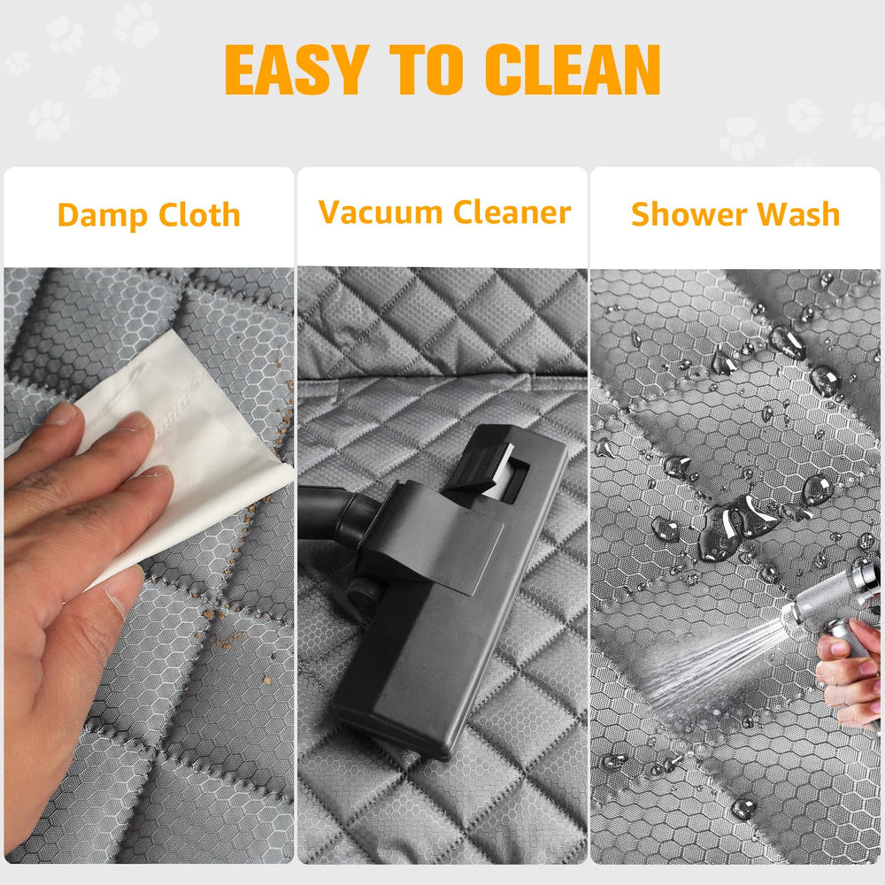 Material resistente e impermeable para uso diario con mascotas.