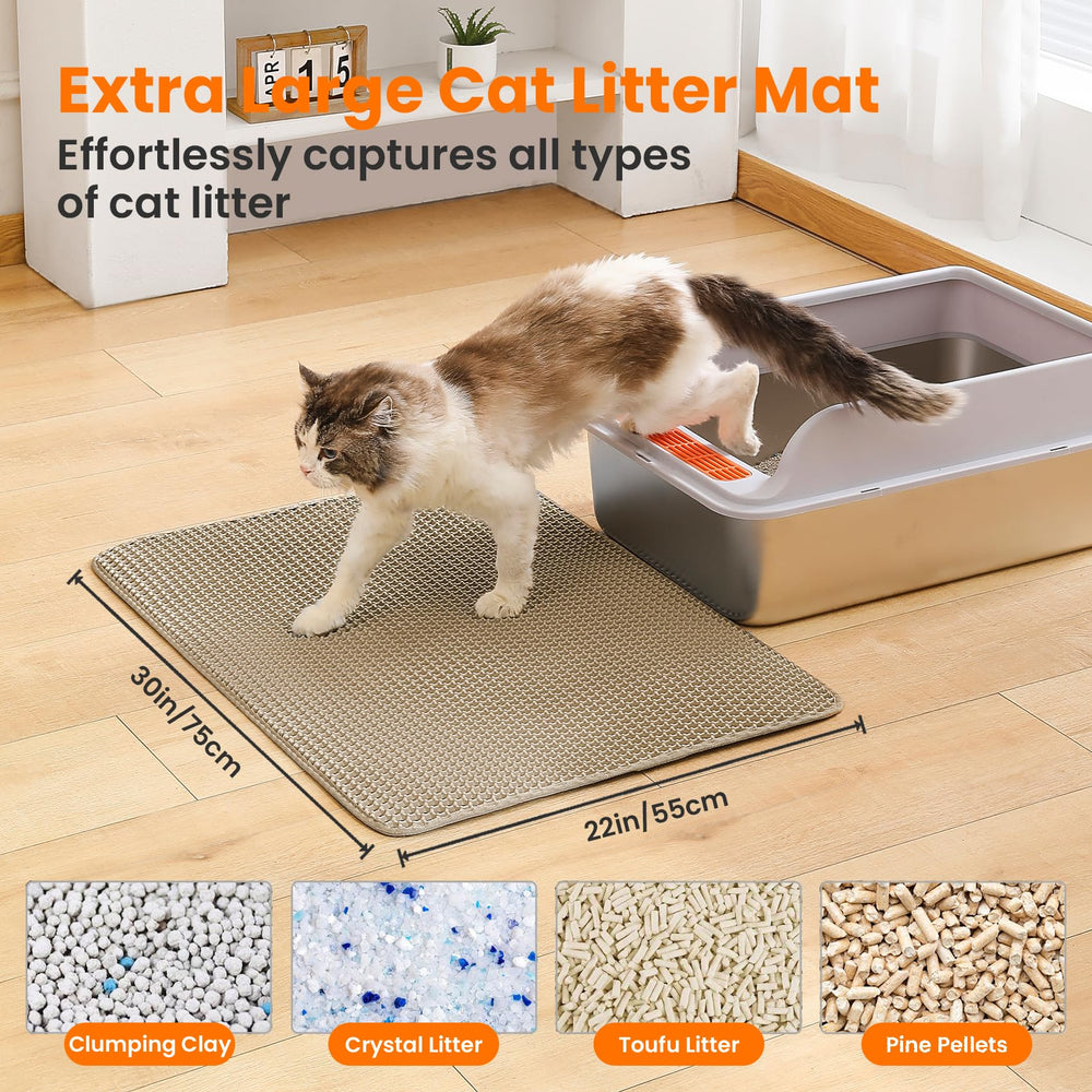 Petinstinct: base antideslizante para mantenerla estable al pisar.