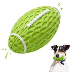 Petinstinct futbol-perro con chirriador para juego interactivo al aire libre.