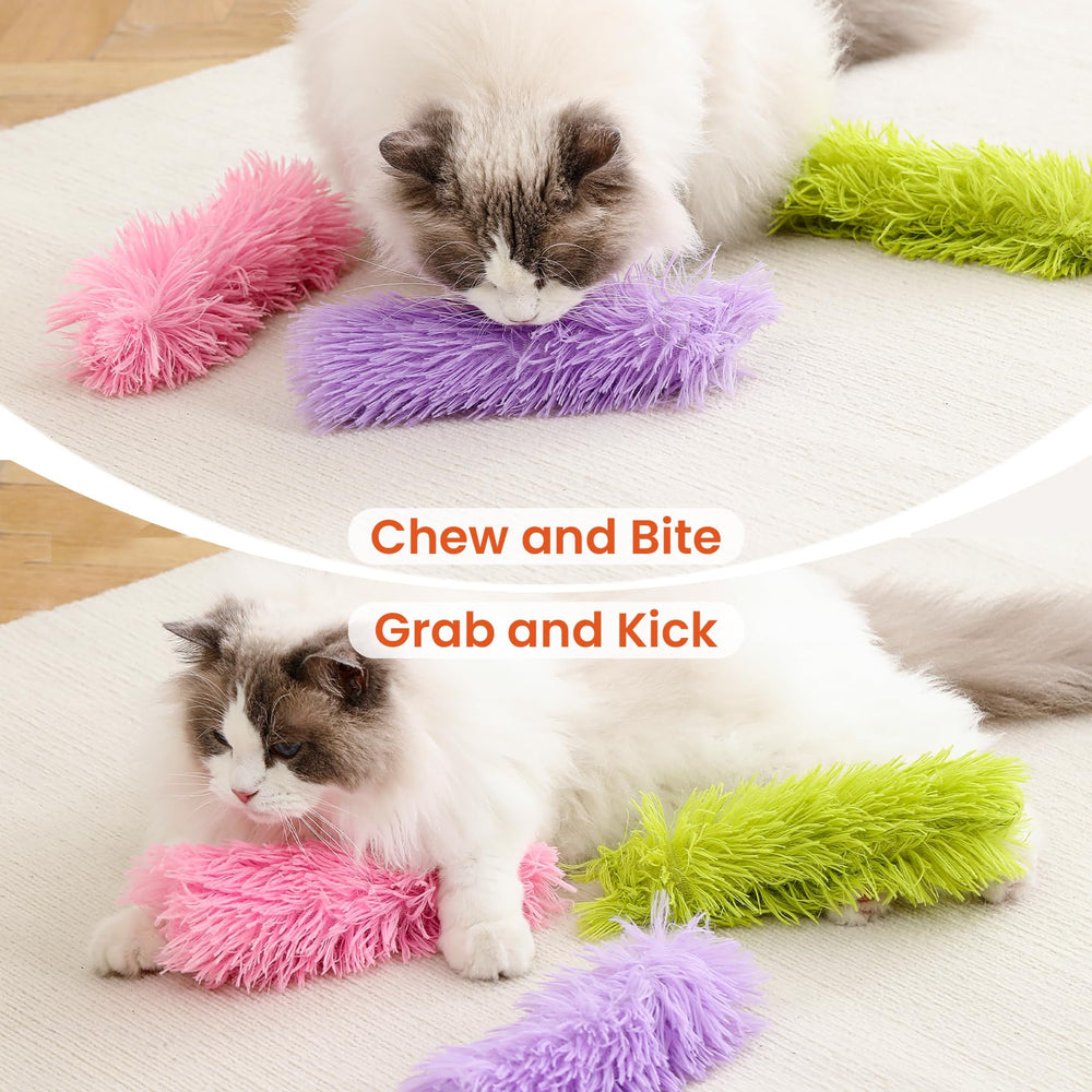 Petinstinct Juguete para gato con textura crujiente, ideal para estimular el juego.