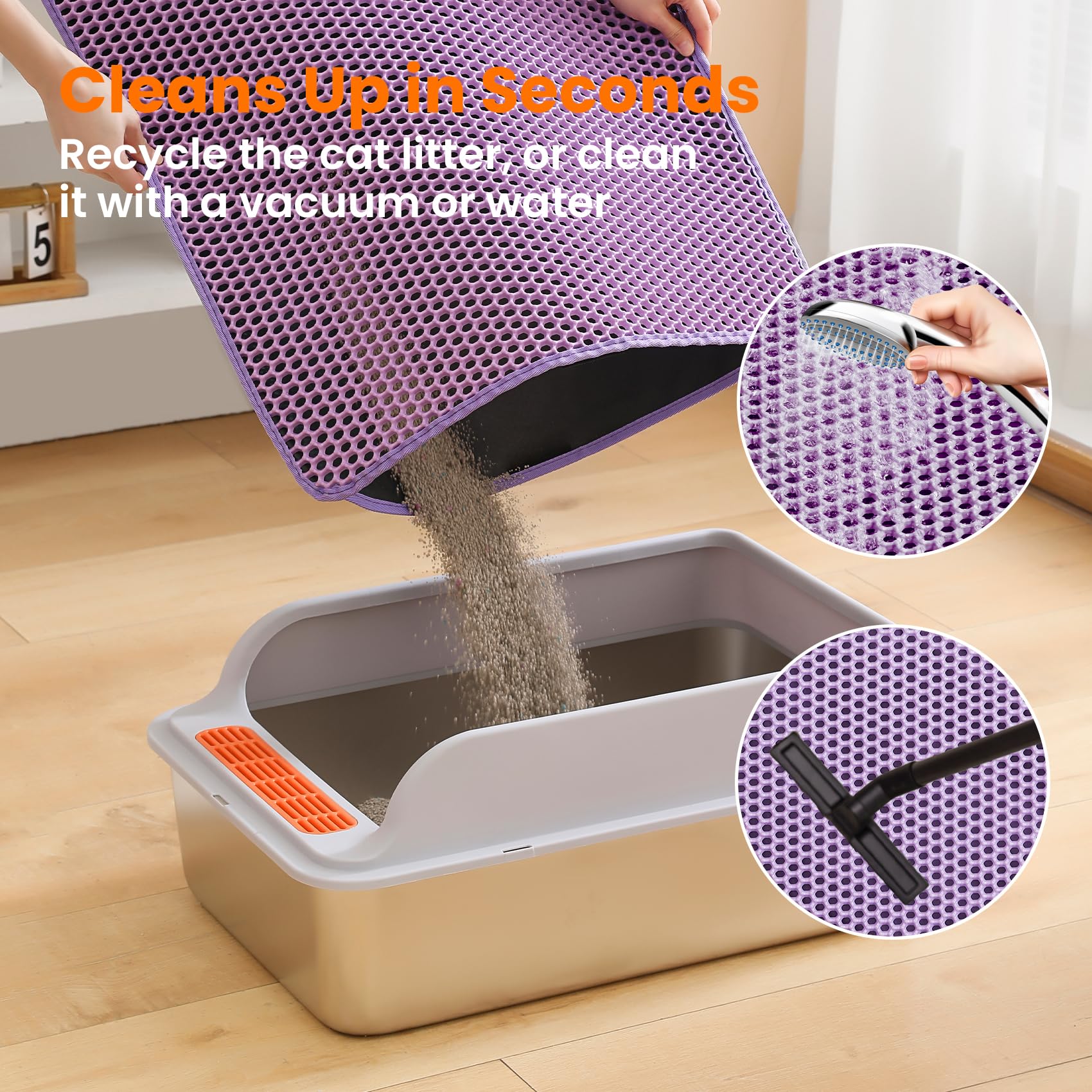 Petinstinct utiliza EVA grueso para mayor comodidad y durabilidad.